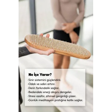 Yoga Çivili Tahtası – Refleksoloji Ve Masaj Destekli Rahatlama Tahtası