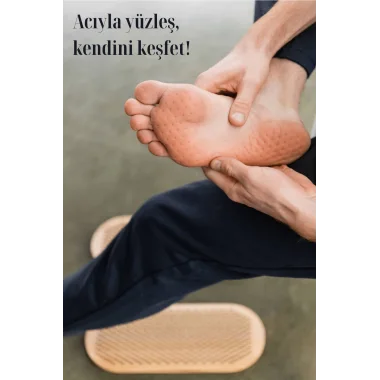 Yoga Çivili Tahtası – Refleksoloji Ve Masaj Destekli Rahatlama Tahtası