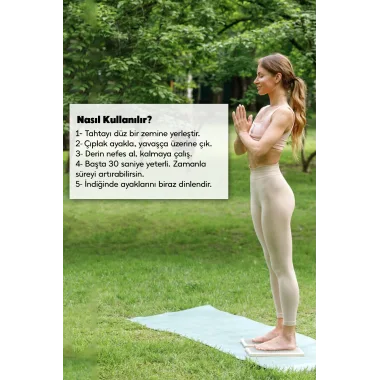 Yoga Çivili Tahtası – Refleksoloji Ve Masaj Destekli Rahatlama Tahtası