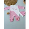 0-3 3-6 Ay Lucky Baby Nakışlı Es Çizgi Boy Şapkalı Kız Bebek Tulumu