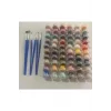 Akrilik Boya Seti 60 Renk + 6’lı Fırça Seti – (5 Ml X 60 Renk)