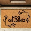 Kapı Önü Paspası Özel Tasarım Koko Model Hoşgeldiniz Çerçeveli Pk-1557