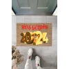 Kapı Önü Paspası Yeni Yıl Konsepti Dijital Baskı PY-175111128