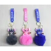 Ponponlu Stitch Anahtarlık Alk4245