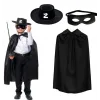 Zorro Pelerini Şapkası Ve Maske Seti Çocuk Boy