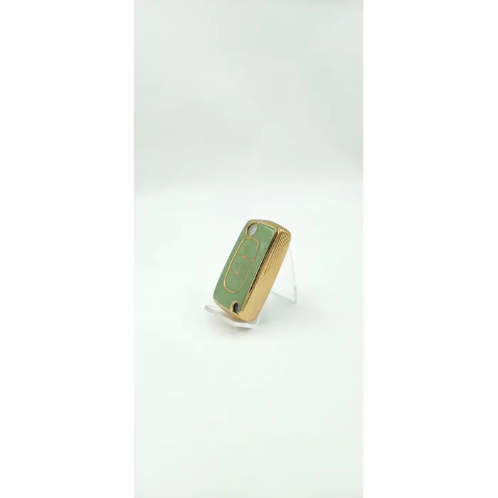 PEUGEOT PARTNER 207-307-308-5008 CİTROEN BERLİNGO C2-C3-C4 2 DÜĞMELİ OTO ANAHTAR KUMANDA KILIFI