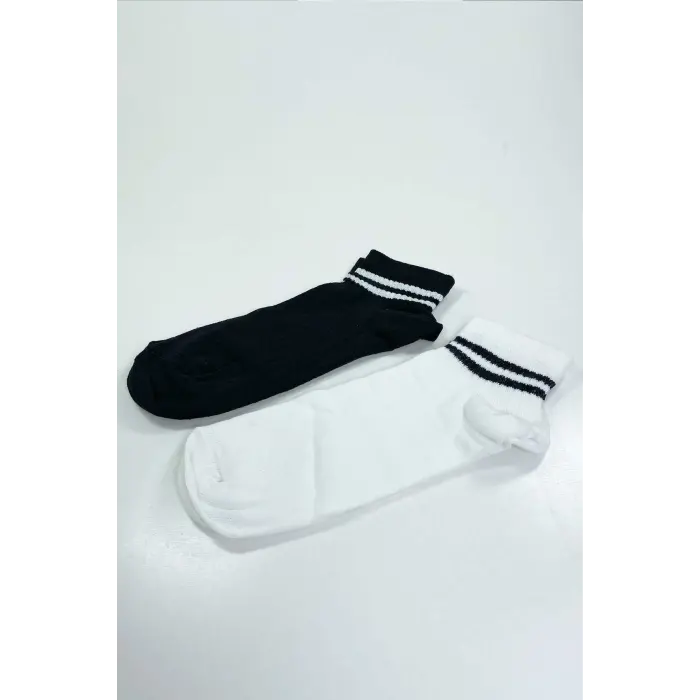 LYYN 2 Çift Kadın Patik Çorap