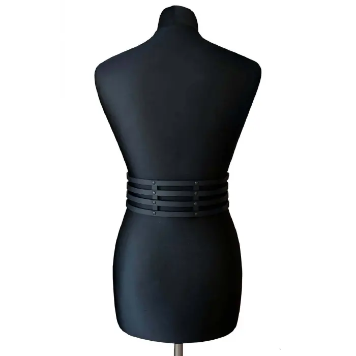 LYYN Deri Bayan Deri Dört Sırakı Bel Kemer - Brf910