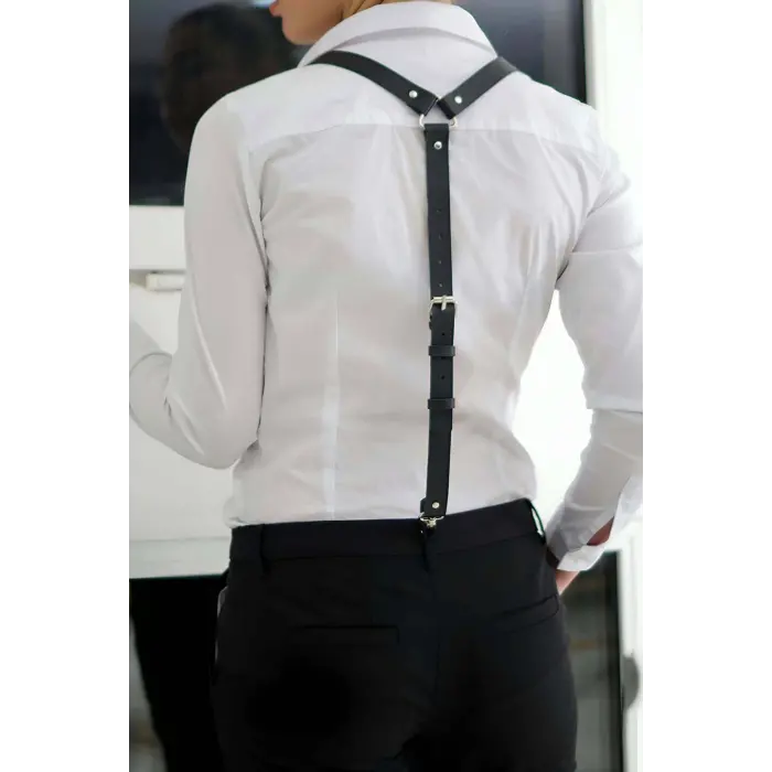 LYYN Deri Pantolon Askısı Harness - Brf213