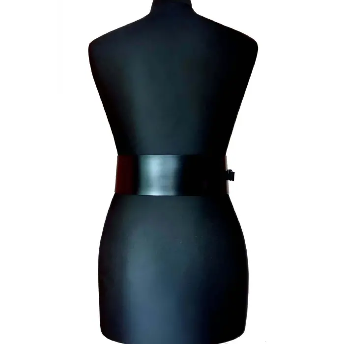LYYN Elbise Üzerine Şık Deri Korse Harness - Brf920