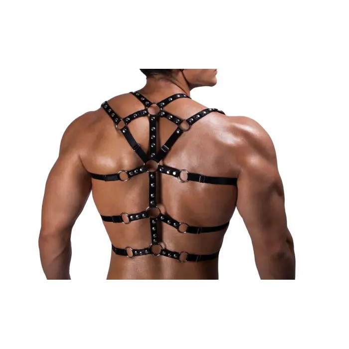 LYYN Erkek Lastik Göğüs Harness - Brfm191