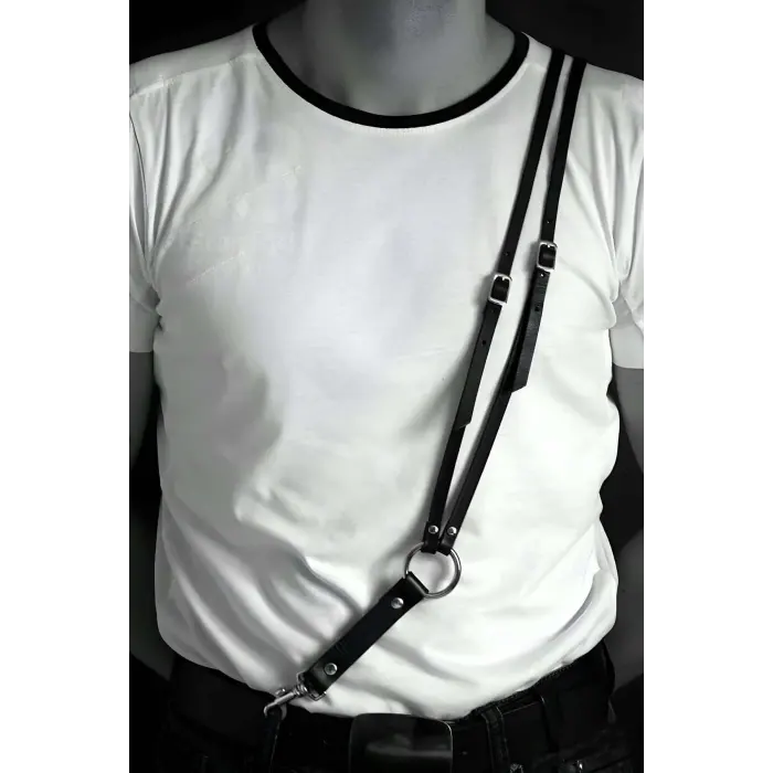 LYYN Erkek Omuzdan Askılı Göğüs Harness - Brfm98