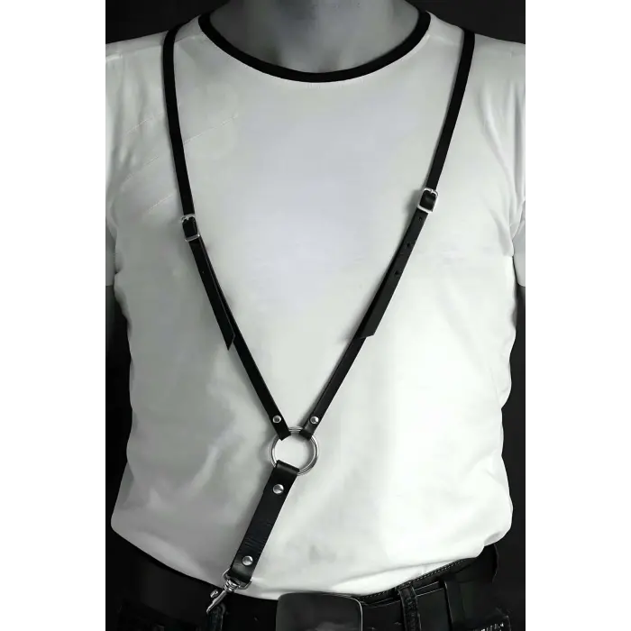 LYYN Erkek Omuzdan Askılı Göğüs Harness - Brfm98
