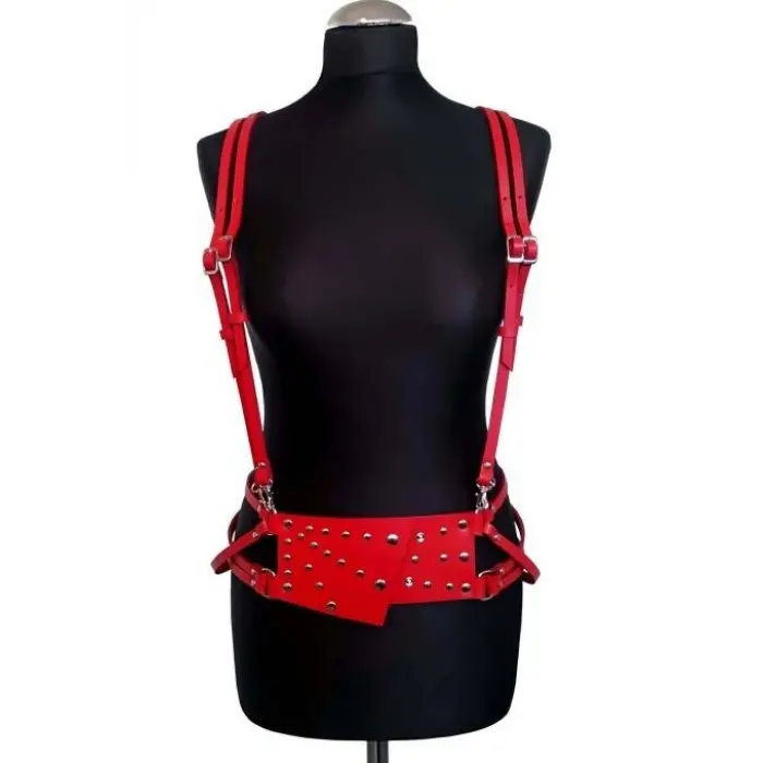 LYYN Fantazi Deri Omuzdan Askılı Harness - Brf918