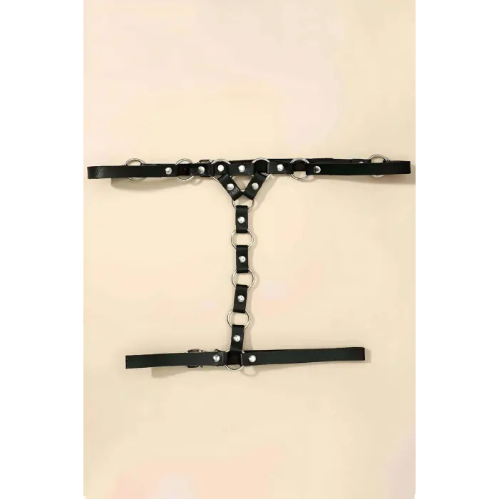 LYYN Fantazi Deri Tek Bacak Harness - Brf973