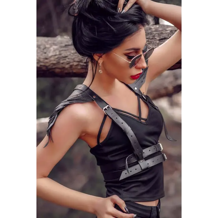 LYYN Omuz Kanatlı Çift Bel Harness - Brf717