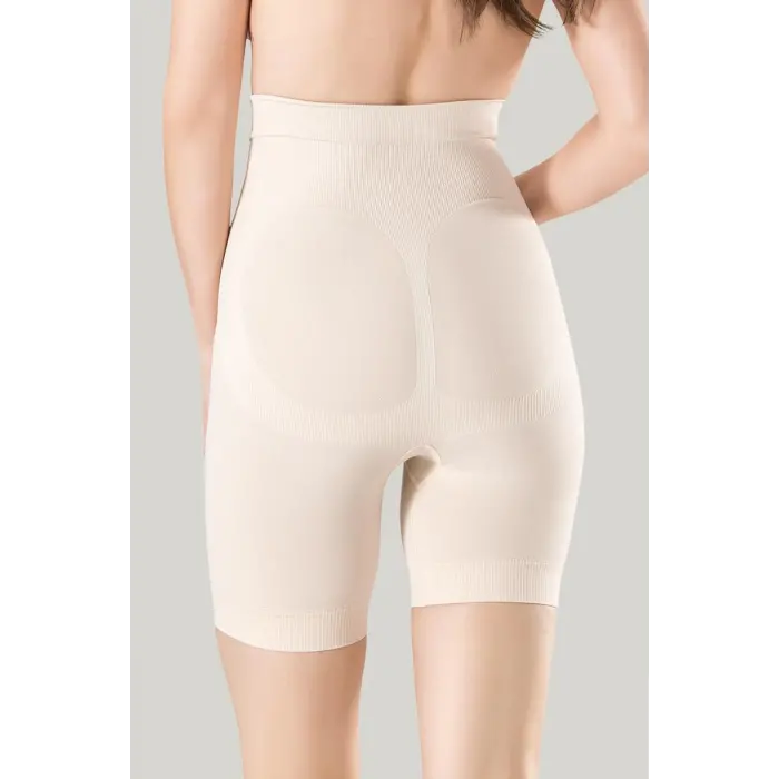 LYYN Paçalı Çift Kat Ten Korse