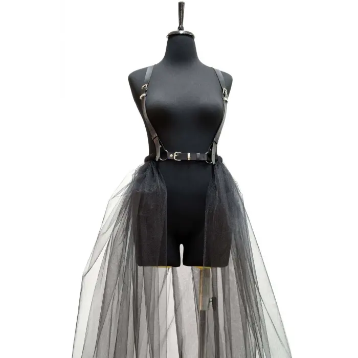 LYYN Uzun Tülü Harness Etek