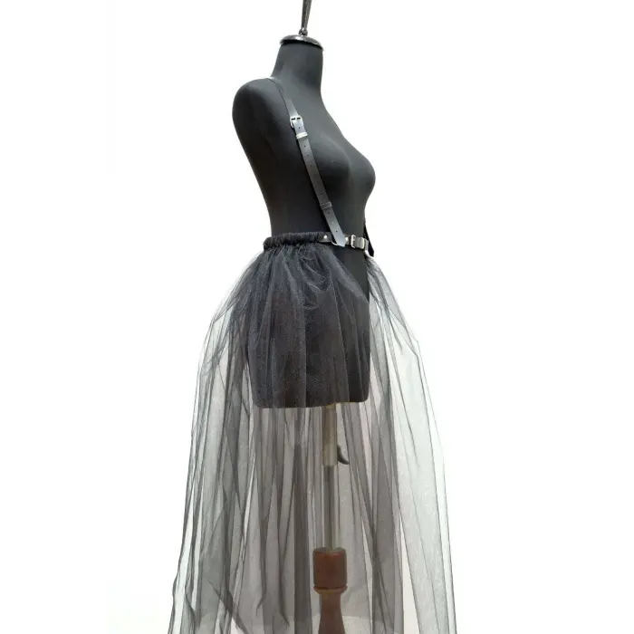 LYYN Uzun Tülü Harness Etek