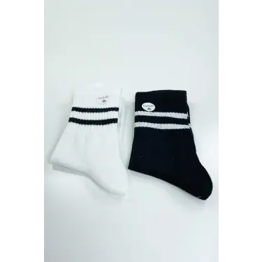 LYYN 2 Çift Kadın Soket Çorap