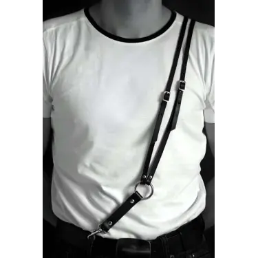 LYYN Erkek Omuzdan Askılı Göğüs Harness - Brfm98