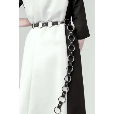 LYYN Halkalı Şık Deri Kemer - Brf427