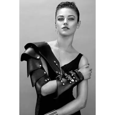 LYYN Kadin Tek Kol Deri Harness - Brf1375