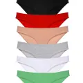 LYYN 7 Adet Süper Eko Set Likralı Kadın Slip Külot Set 2