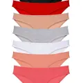 LYYN 7 Adet Süper Eko Set Likralı Kadın Slip Külot Set 2