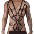LYYN Erkak Lastik Body Harness - Brfm183
