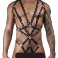 LYYN Erkak Lastik Body Harness - Brfm183