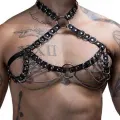 LYYN Erkek Zincirli Göğüs Harness - Brfm190