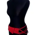 LYYN Fantazi Deri Omuzdan Askılı Harness - Brf918