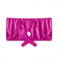 LYYN Fantezi Pembe Özel Bölgeleri Açık Parlak Külot