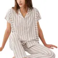 LYYN Gömlek Pijama Takım Kadın Pc9178-s