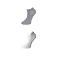 LYYN Gri Ve Beyaz Kadın Bilek Çorap 3 Çift