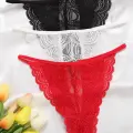 LYYN Kadın 3lü Dantel String - Tanga