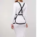 LYYN Seksi Deri Elbise Üzeri Deri Harness - Brf1390