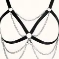 LYYN Seksi Lastik Göğüs Harness - Brf799