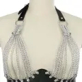 LYYN Zincirli Göğüs Seksi Harness - Brf964