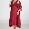 2li Bordo Sabahlık Takımı Bigsize 6229