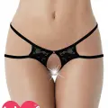 Açık Dantelli Seksi Külot