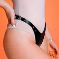 Ayarlanabilir Fantazi Deri G-string Harness, Deri Fantazi Külot - Brf1282