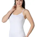 BEYAZ MI Emay 1415 Modal Cotton Çıtçıtlı İnce Askılı Body