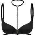 Boyun Bel Arası Zincirli Seksi Choker - Brf48