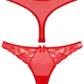 Büyük Beden Kırmızı Fantezi String Bato Külot