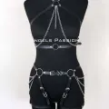 Deri Body Harness, Kadın Deri Fantezi Giyim - Brf1084
