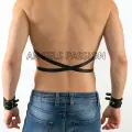 Deri Erkek  Göğüs Üzeri Harness - Brfm80