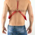Deri Erkek  Harness Pantolon Aksesuar, Göğüs Erkek  Harness - Brfm27