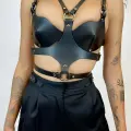 Deri Sütyen, Choker Ve Göğüs Harness, Tarz Festival Giyim Ürünleri - Brf1296